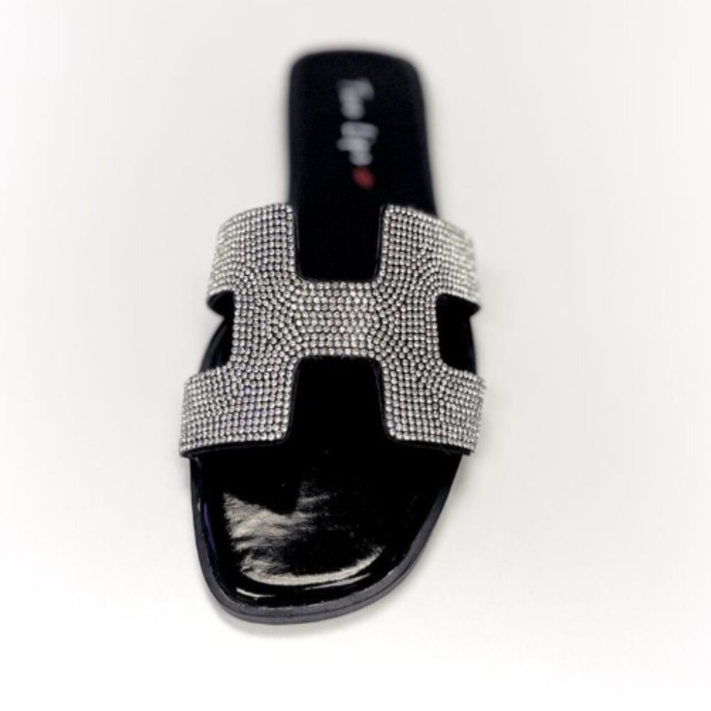 NWT Rhinestone Slide by Two Lips - Picture 3 of 5